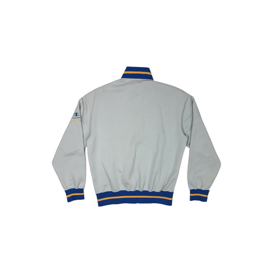 Vintage Champion Japan Track Jacket Mens Small Baby Blue Embroidered Logo