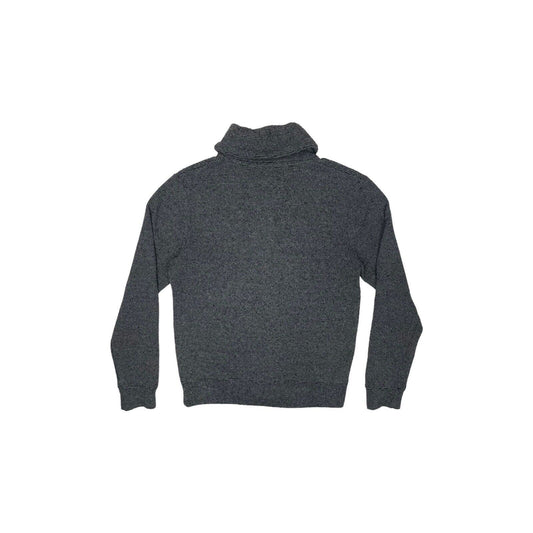 Obey Cowl Neck Jumper Grey Mens Small