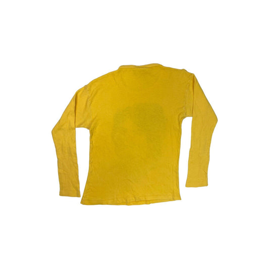 70’s Bay City Rollers T-Shirt Long Sleeve Unisex Yellow Marshall Lester