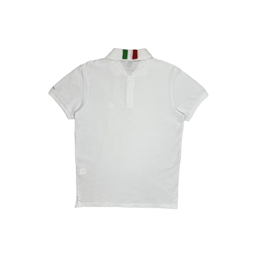 People Of Shibuya Flag Polo Shirt Mens Medium White Made In Italy