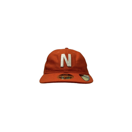 NWT Norse Projects x New Era Cap 59Fifty Orange Embroidered 7 1/2