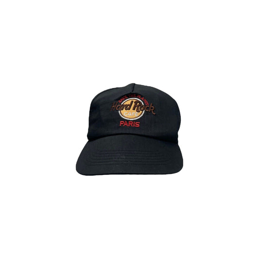 Vintage 90’s Hard Rock Cafe Paris Cap Black Embroidered Save The Planet