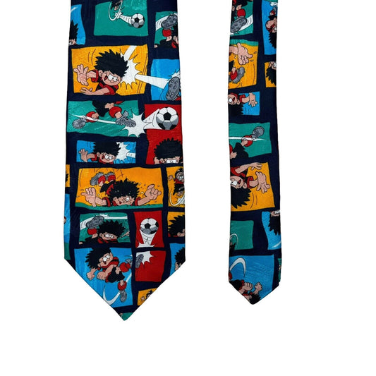 Vintage Dennis The Menace Multicoloured Tie 90’s