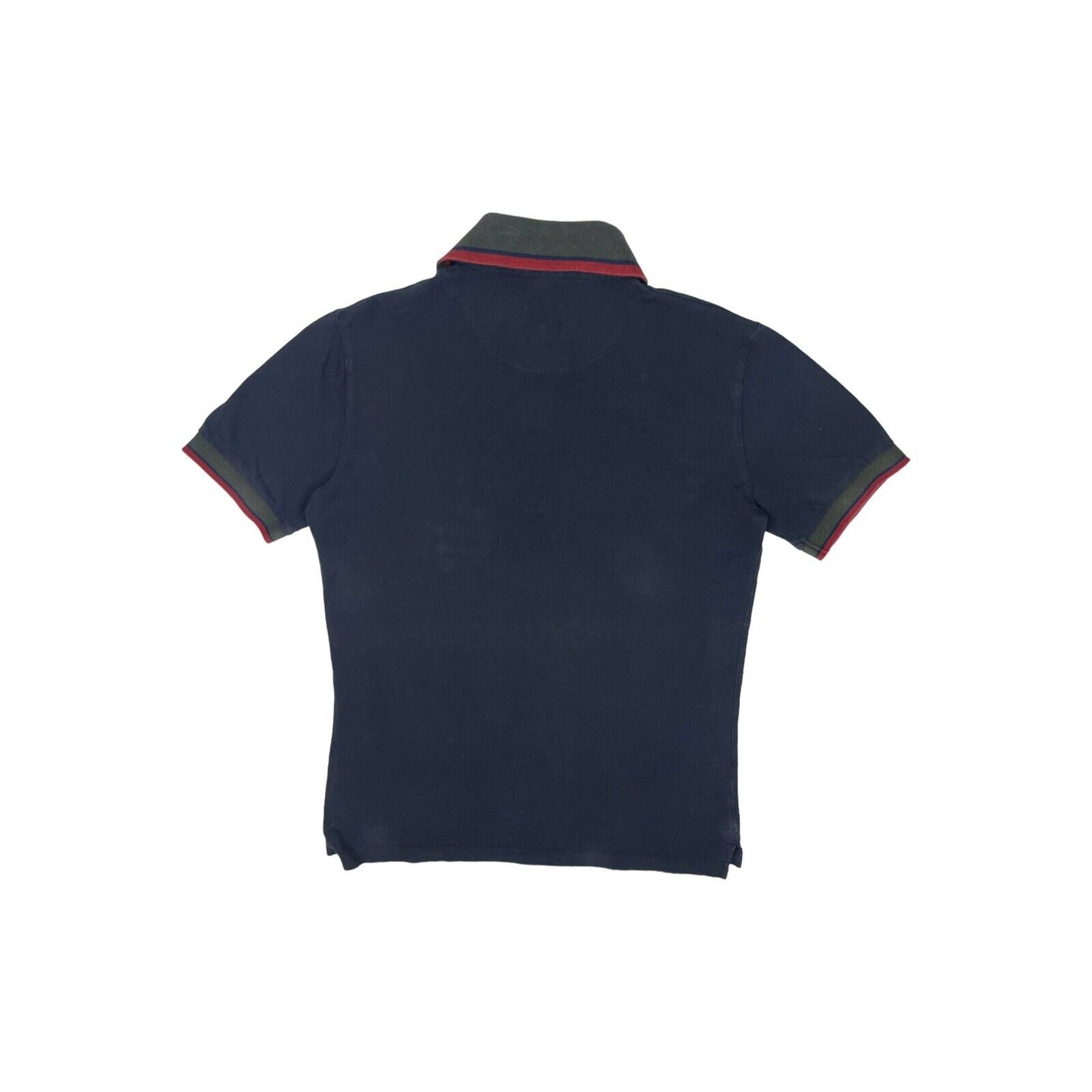 Vivienne Westwood Polo Top Mens Large Navy Blue Embroidered Orb Logo