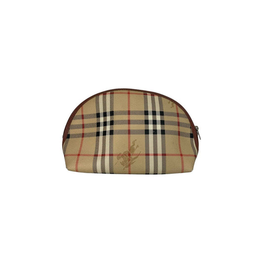 Vintage 80’s Burberry Nova Check Clutch Toiletry Bag