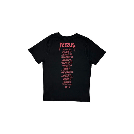 2013 Kanye West Yeezus Tour T-Shirt Black Mens Large