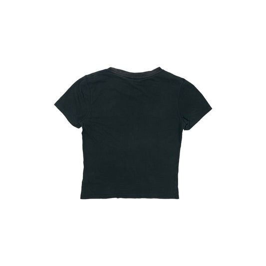 00’s Diesel Logo T-Shirt Black Womens Small Embroidered