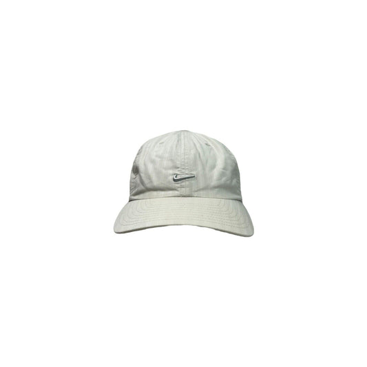 Vintage Nike Hat Mini Swoosh Cream Strapback