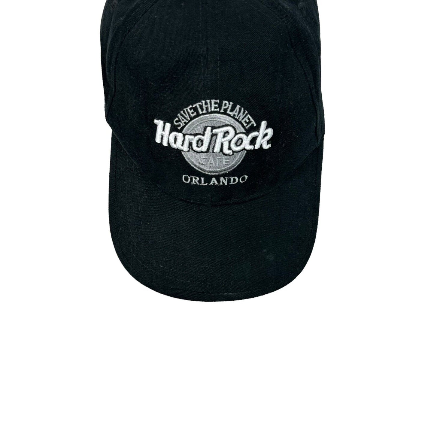 Vintage 90’s Hard Rock Cafe Orlando Cap Black Embroidered Save The Planet