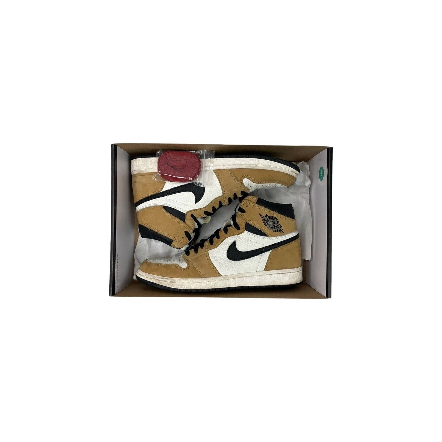 Air Jordan 1 High OG Rookie Of The Year 2018 Boxed UK9 US10 Brown And White