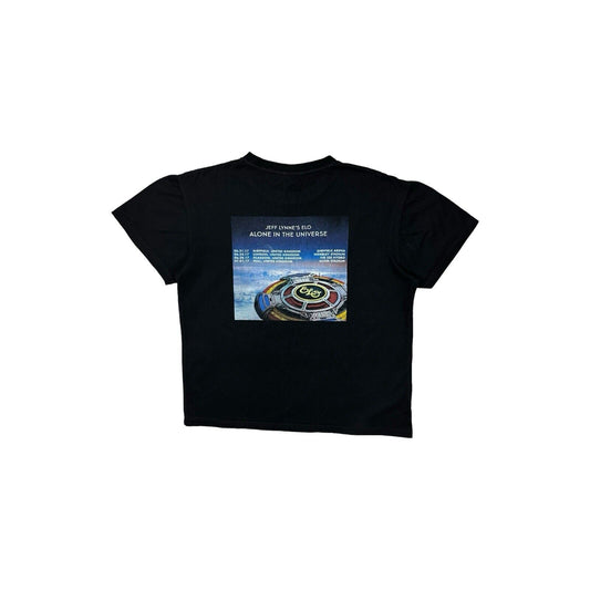 2017 Jeff Lynne’s ELO Tour T-Shirt Mens Medium Black Alone In The Universe