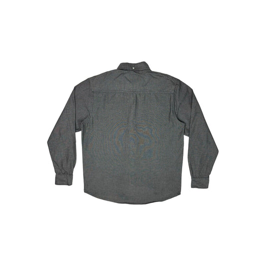 Carhartt WIP Dalton Long Sleeve Shirt Mens Medium Grey