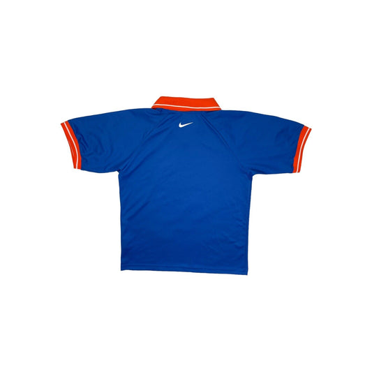 90’s Vintage Voetbaldagen Nike KNVB Jersey Mens Small Blue Netherlands Football