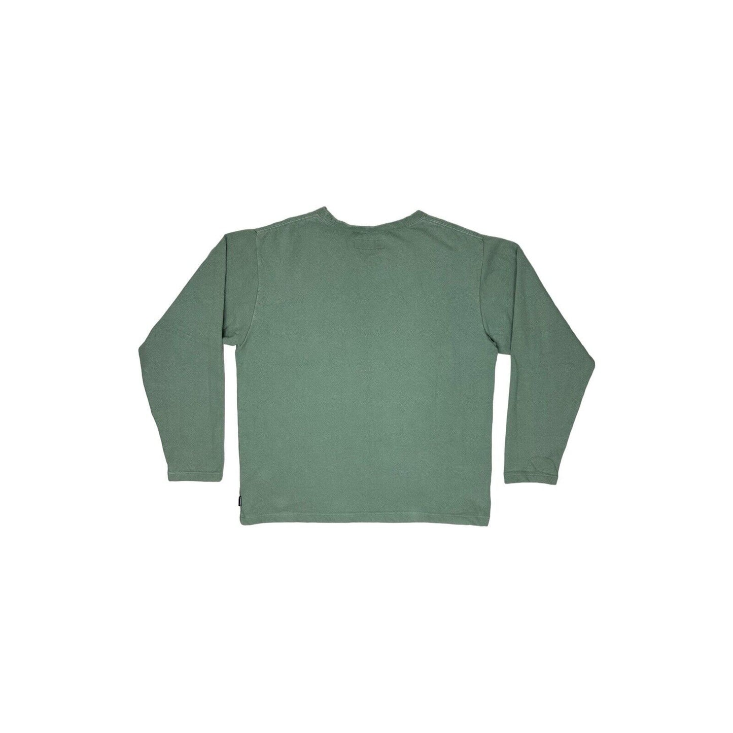 Neighborhood Light-P Crew Neck Sweatshirt Mens Large Green Made In Japan