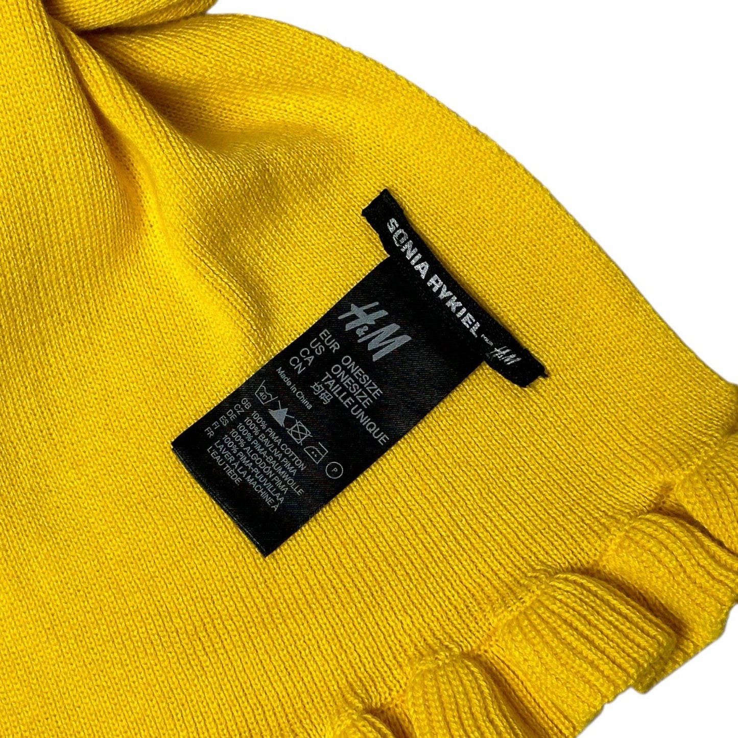 SS09 Sonia Rykiel x H&M Scarf Yellow