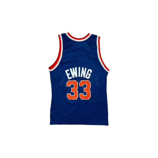 Vintage Champion New York Knicks Basketball Jersey Ewing Mens Small Made In USA