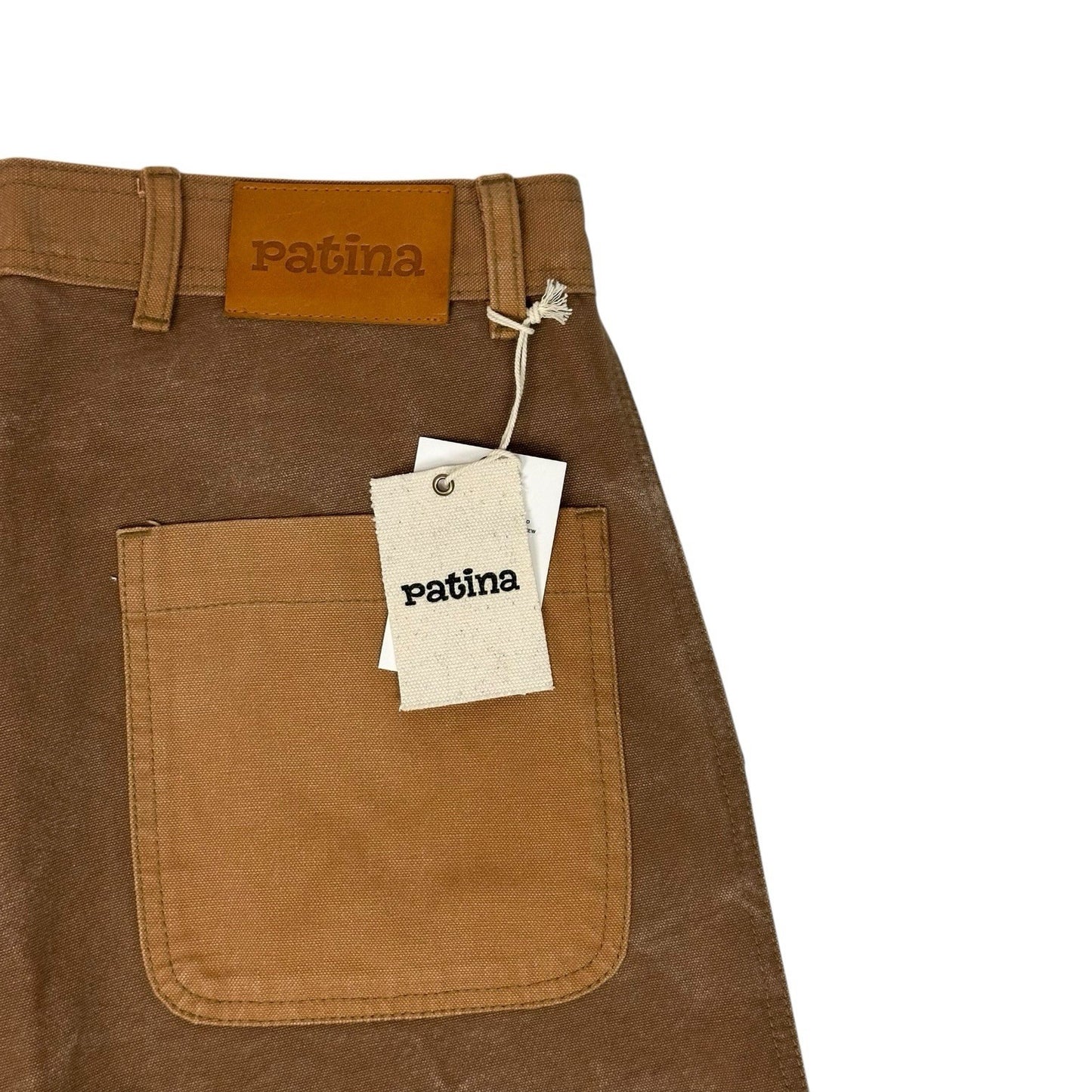 NWT Patina World Carpenter Work Pants 34w 30l Brown