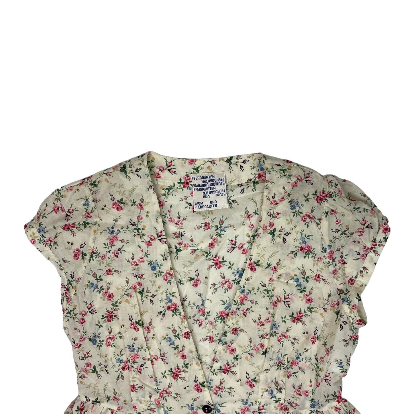 Baum Und Pferdgarten Floral Top Womens Small Multicoloured