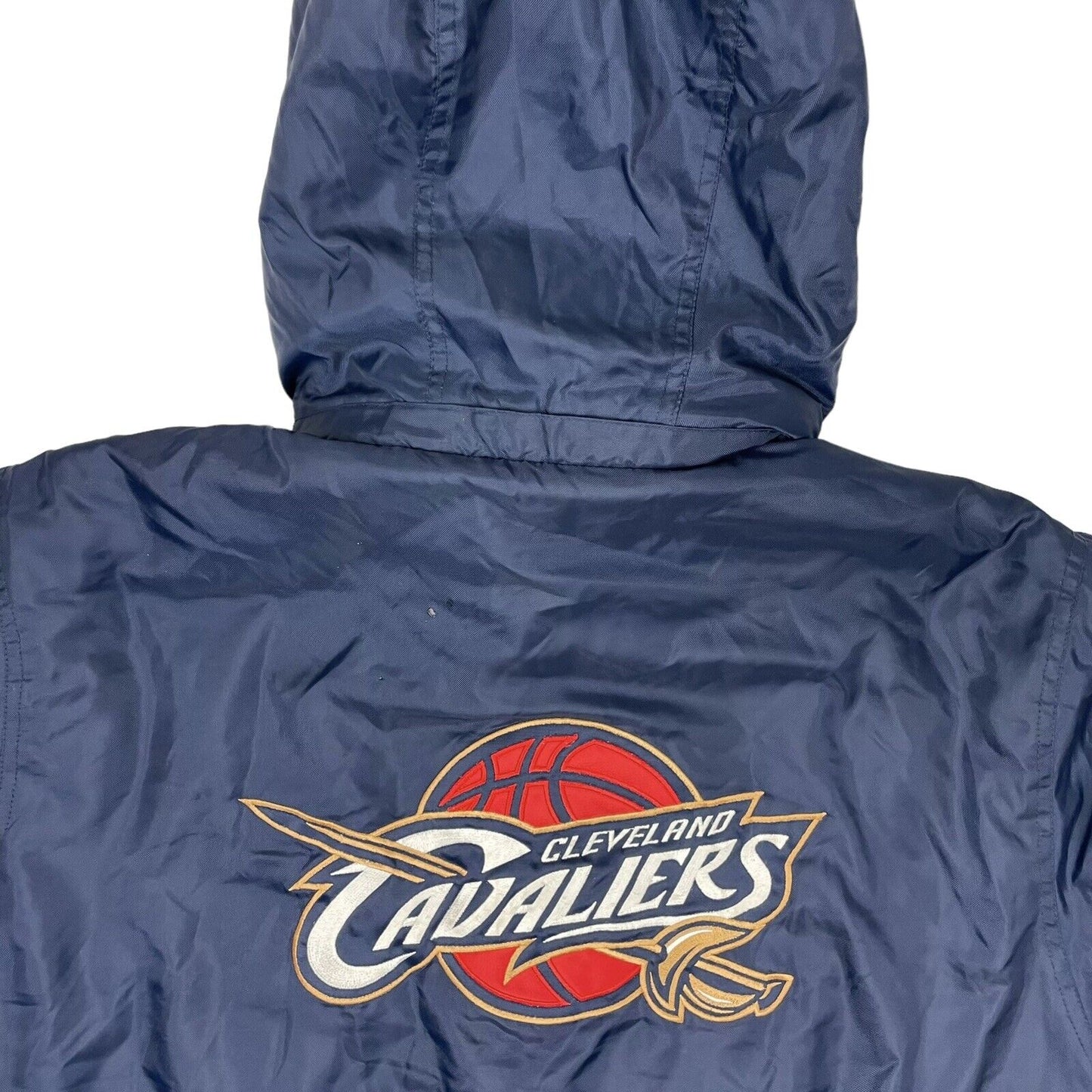 Vintage Cleveland Cavaliers Jacket By Champion Navy Blue Jacket Mens Large NBA