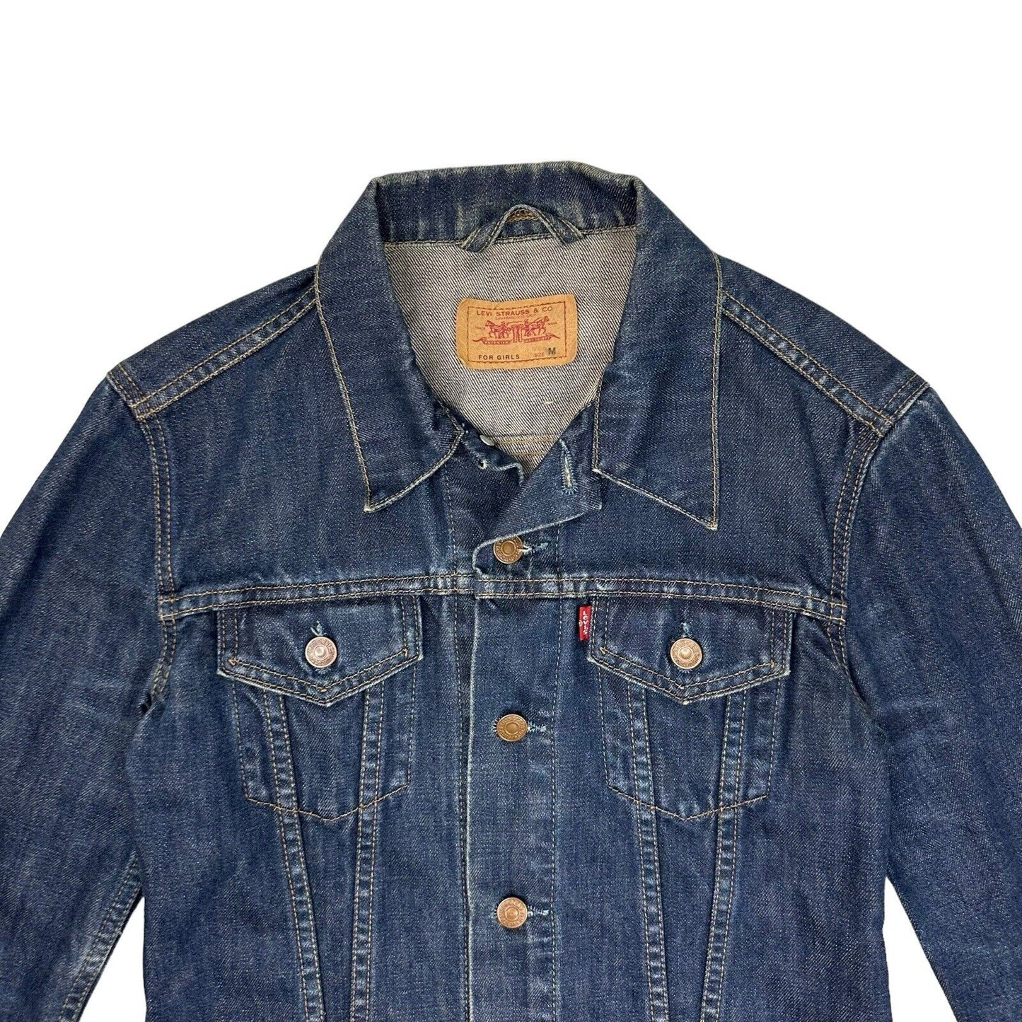 00’s Levi’s Denim Jacket Women’s Medium Dark Blue Denim