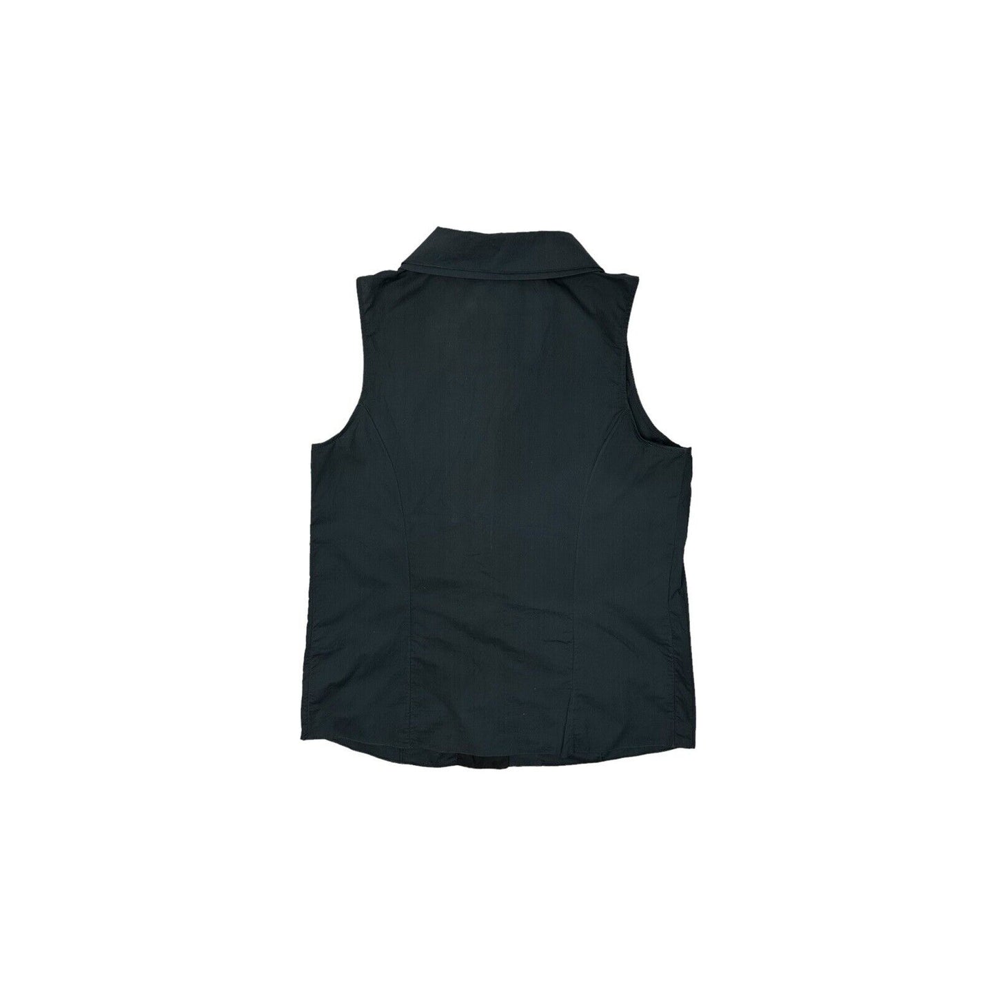 Marni Pleated Sleeveless Shirt Top Women’s Small Charcoal Black Made In Italy