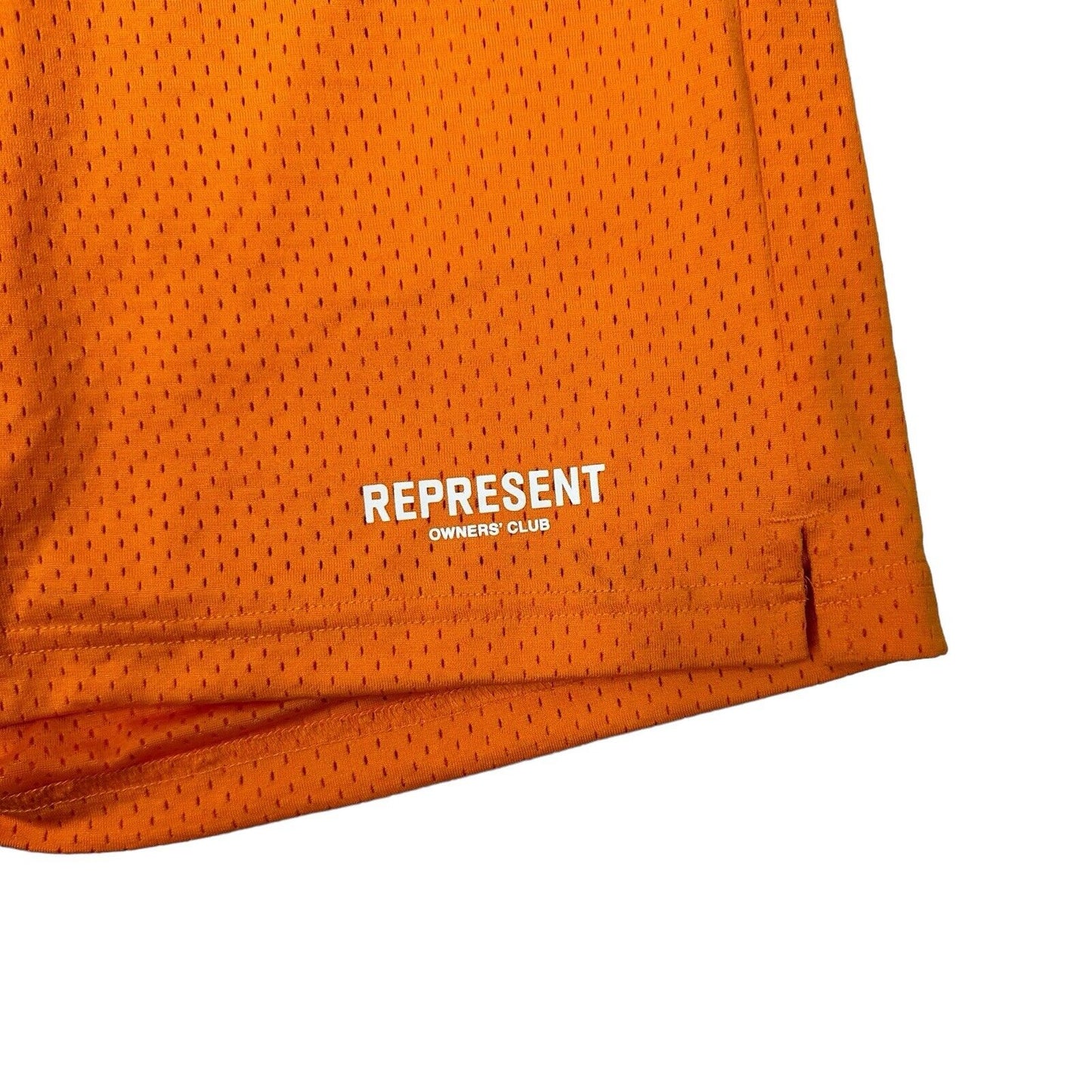 Represent Shorts Orange Mens Large Made In Portugal