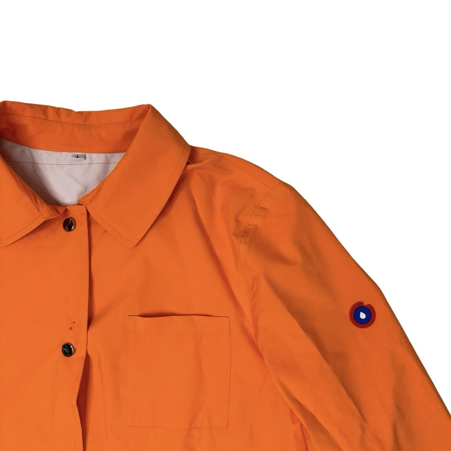 Flotte Anatole Jacket Men’s Large Orange Waterproof Lightweight