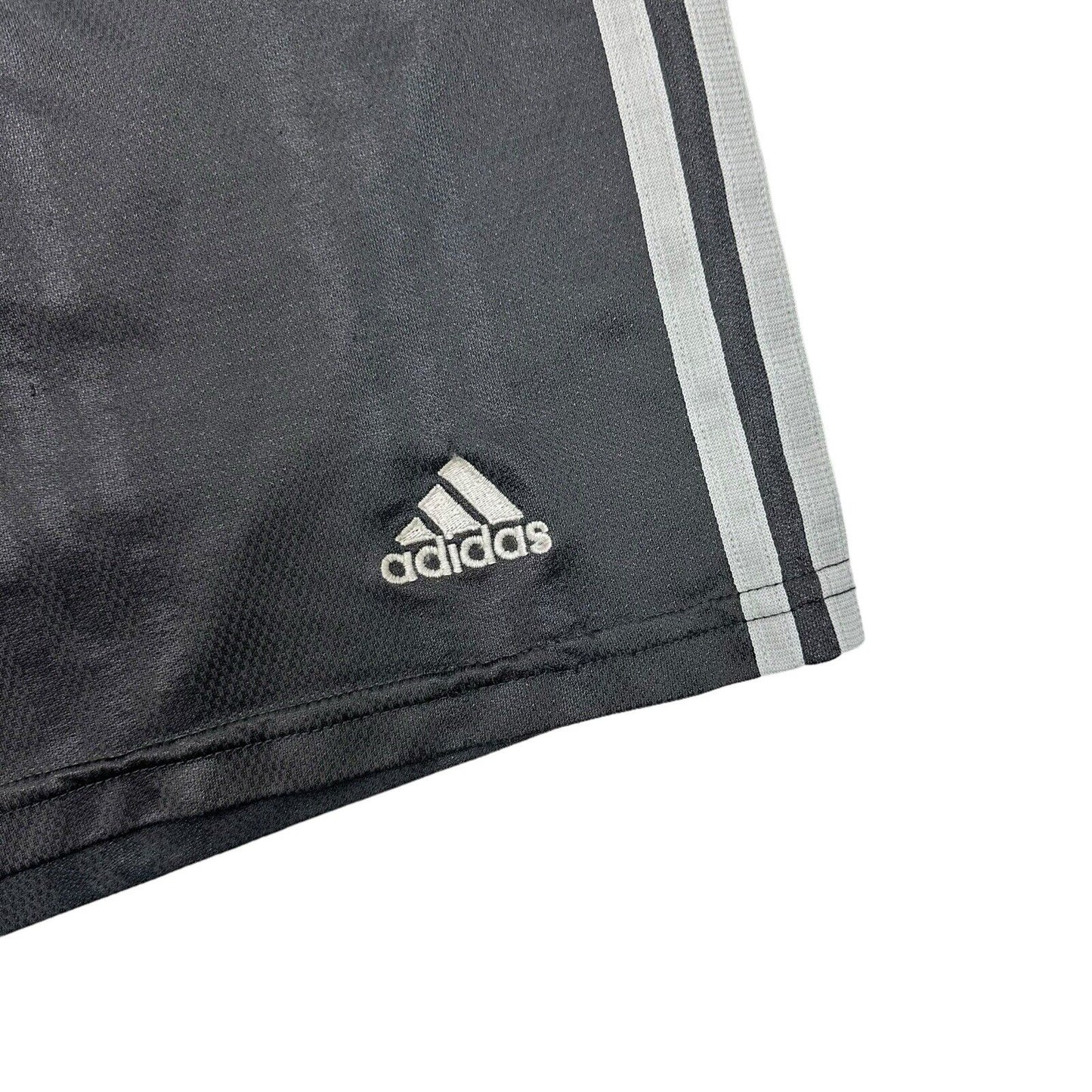 Vintage Adidas Shorts Grey Mens Large Embroidered Three Stripes