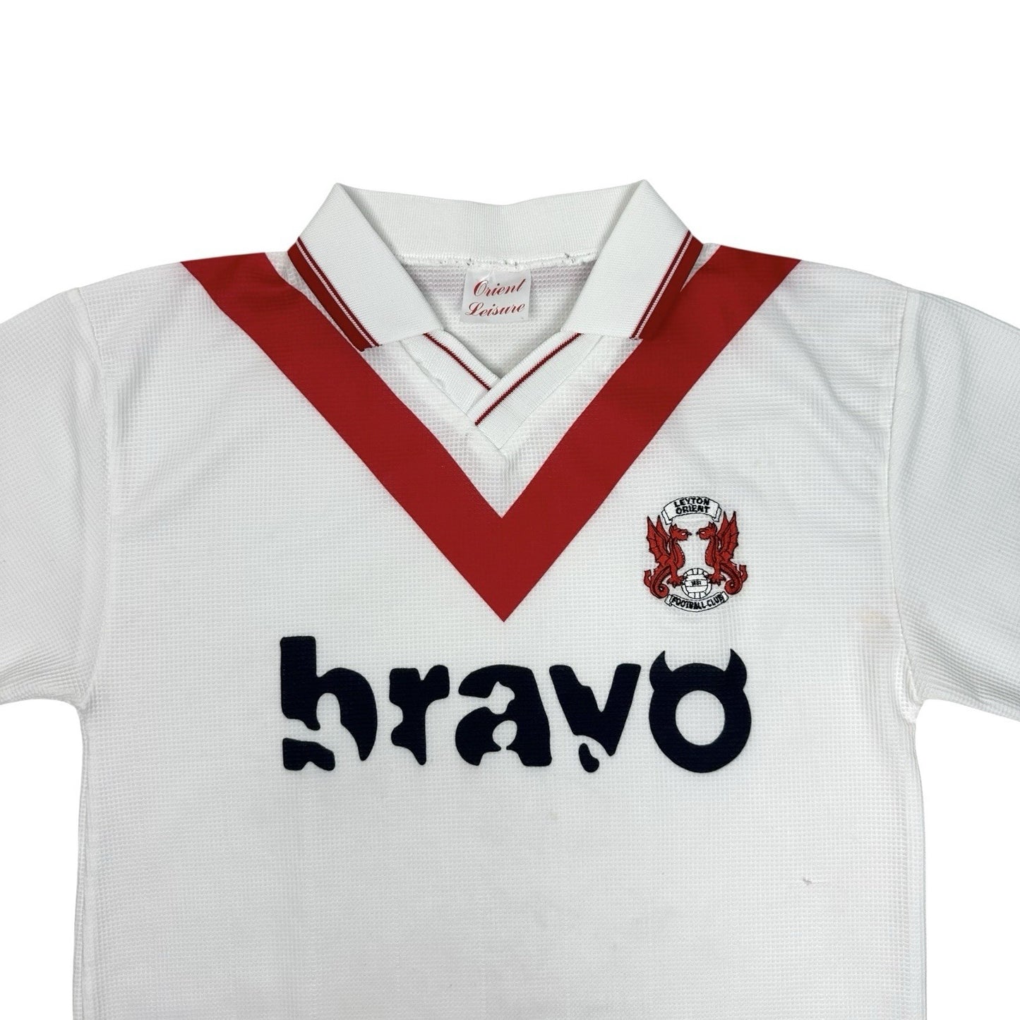 Vintage Leyton Orient Home Shirt 1999-2000 Men’s Small White Football Soccer