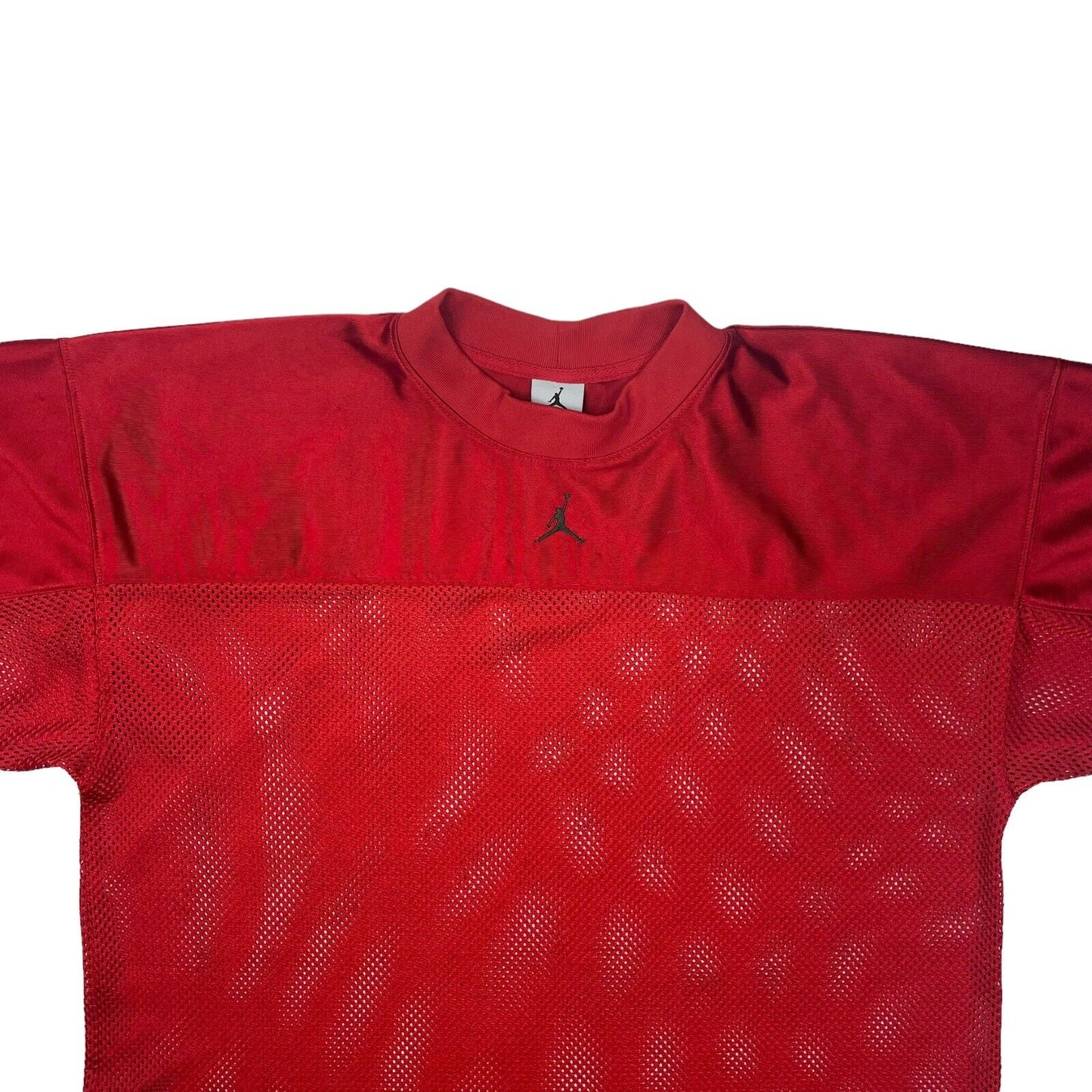 Vintage Air Jordan Jersey Top Red Mens Large