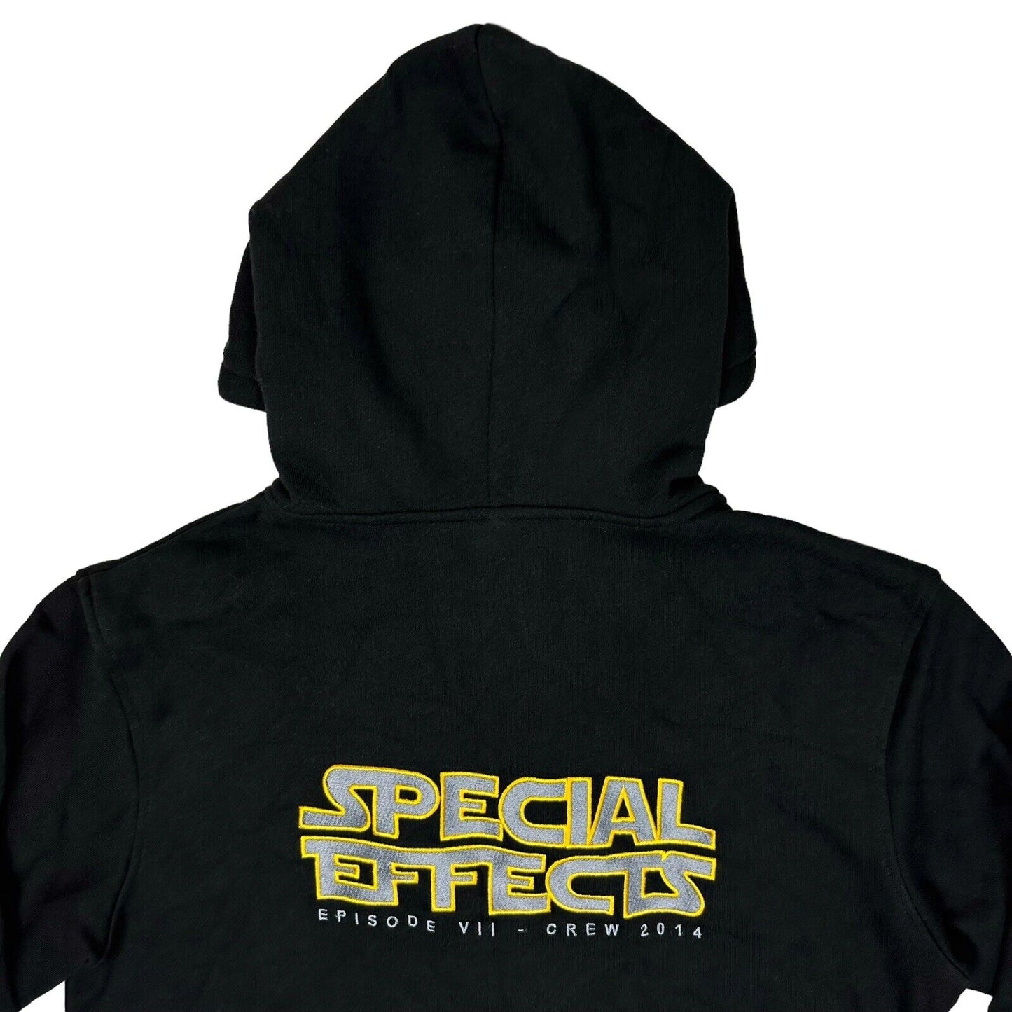 2014 Star Wars Episode VII SFX Production Crew Hoodie Black Men’s Medium