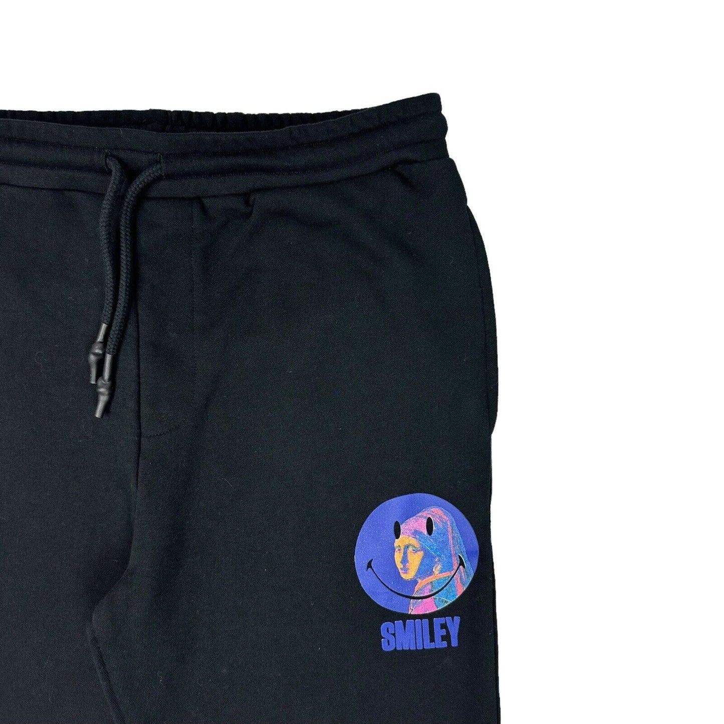 NWOT Smiley Originals Joggers Black Men’s Medium Graphic Print