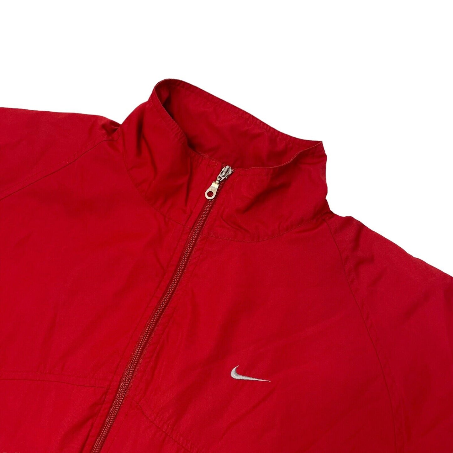 Vintage Nike Lightweight Jacket Mens Large Red Embroidered