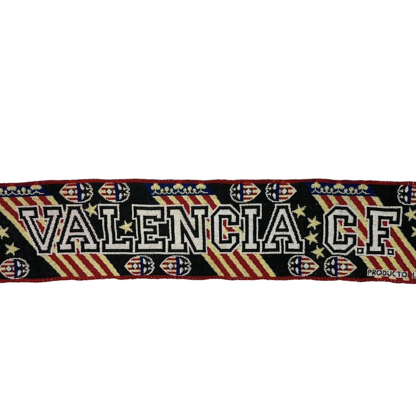 Vintage Valencia CF Scarf OSFA Football Memorabilia La Liga