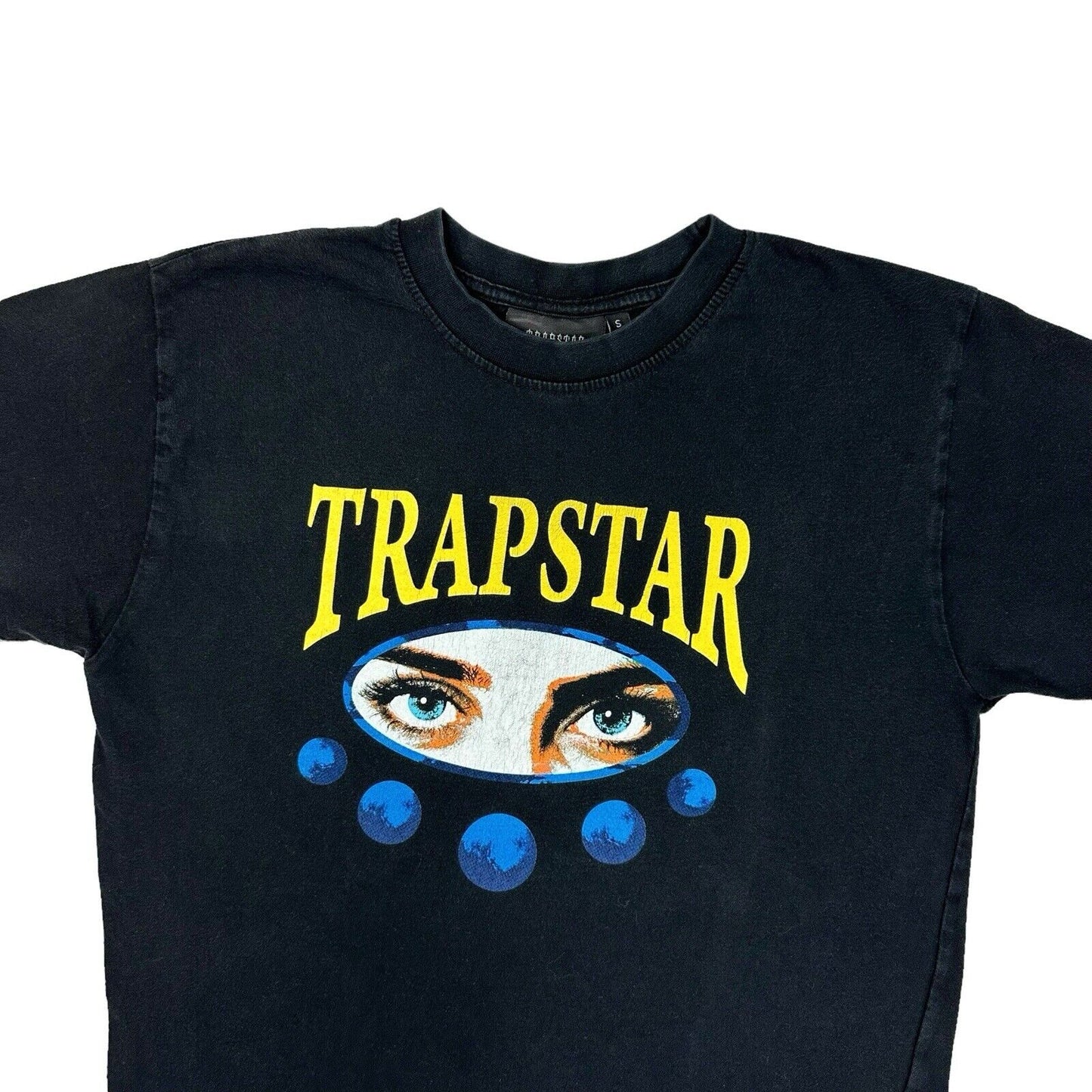 Trapstar 5th Dimension T-Shirt Mens Small Black Graphic Print