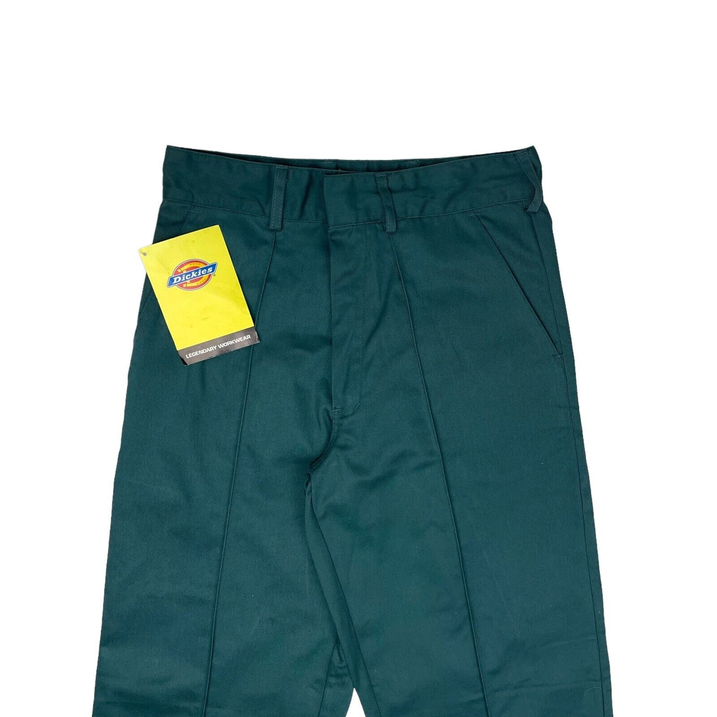 00’s Dickies Redhawk Pleated Trouser Mens 28w 32l Lincoln Green