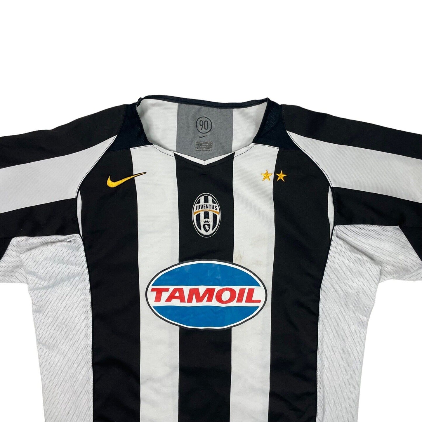 Vintage Juventus Nike Football Home Shirt 04-05 Mens Large Embrodiered