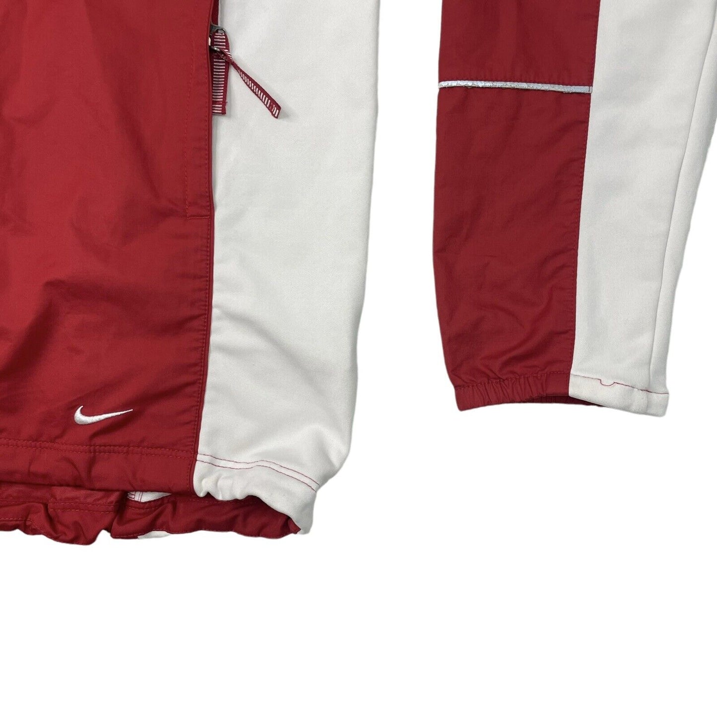 Vintage Nike Lightweight Jacket Women’s Large Red And White Embroidered Swoosh