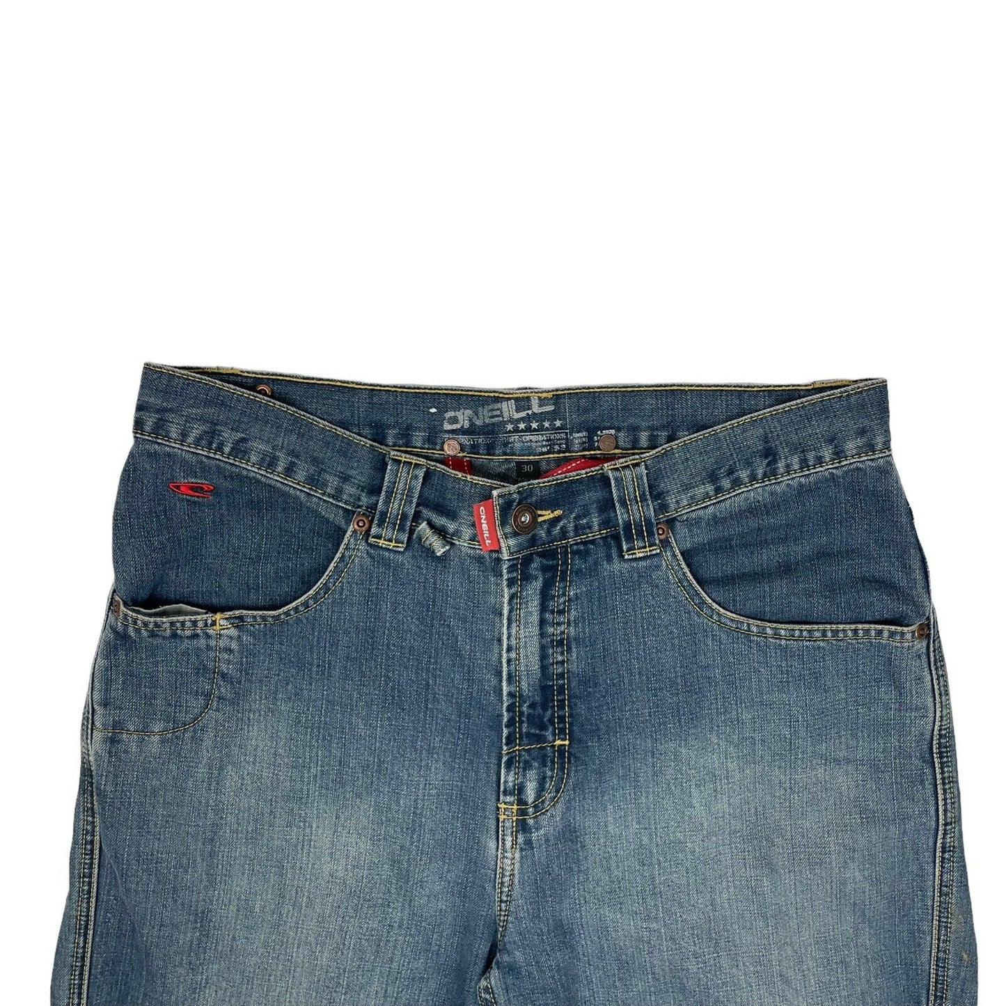 00’s O’Neill Cut Denim Jeans Shorts 30w Blue Jorts