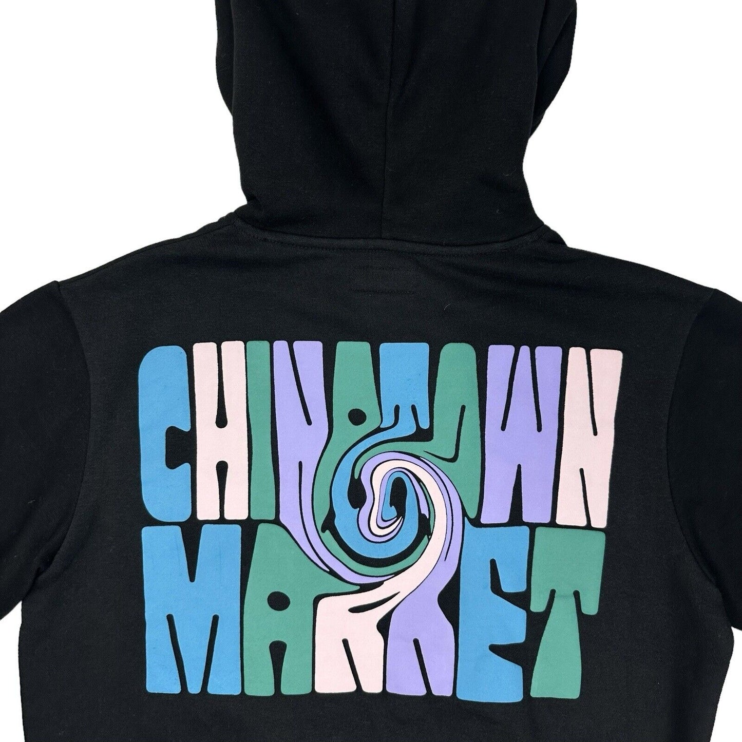 NWT Chinatown Market Swirl Hoodie Black Men’s Small