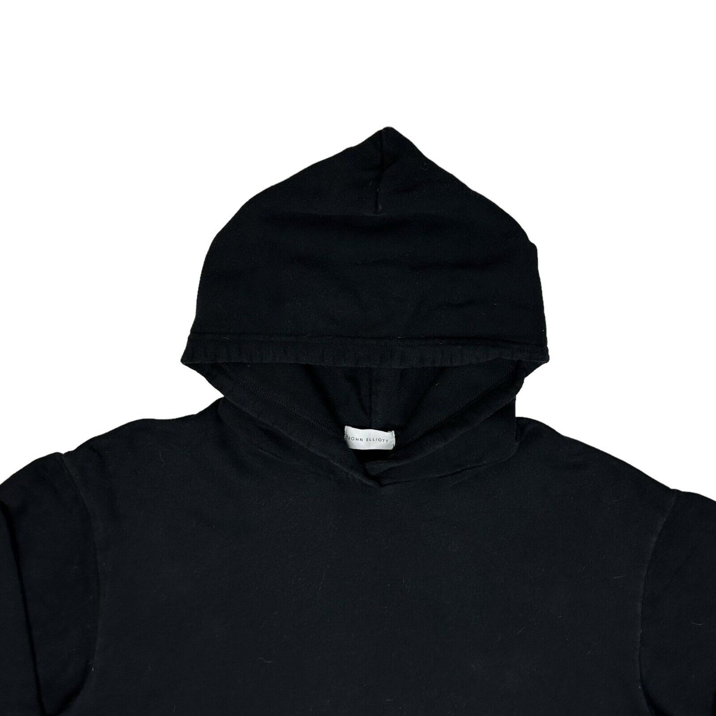 John Elliot Hoodie Pull Over Mens Size 4 XL Black Made In USA