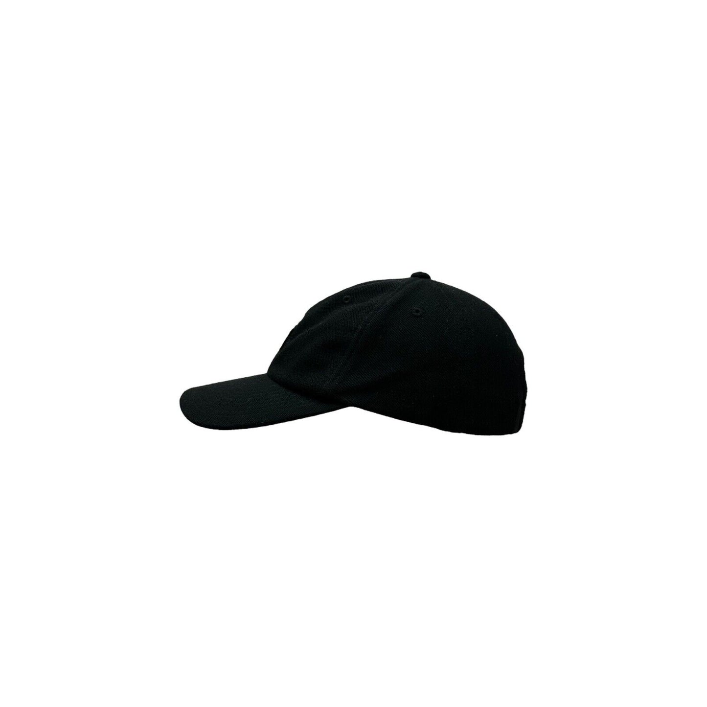 Stussy Logo Hat Adjustable Black Cotton Baseball Cap