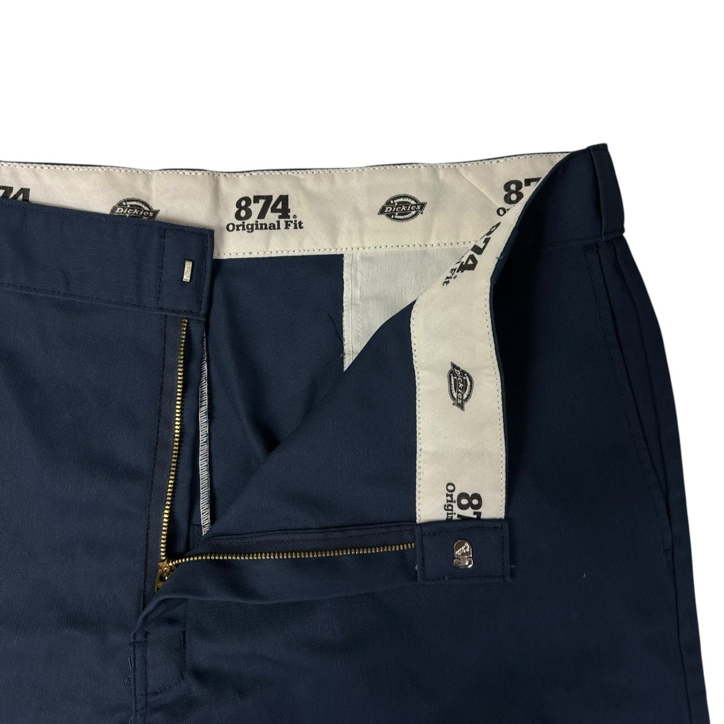 Dickies 874 Chino Trouser Mens 37w 28l Navy Blue