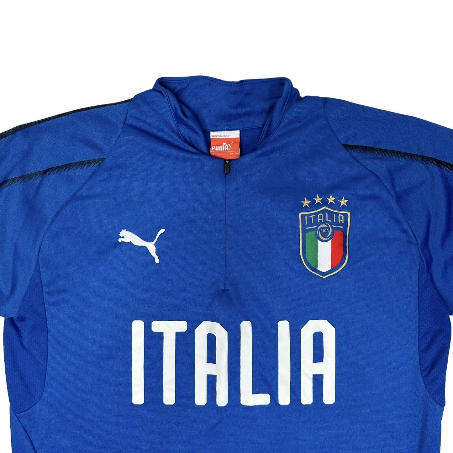 17-18 Italy Puma Football Training Top Mens Large Dry Cell