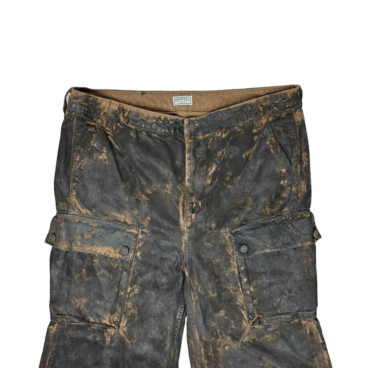 Guess USA Combat Pant Brown 32w 32l