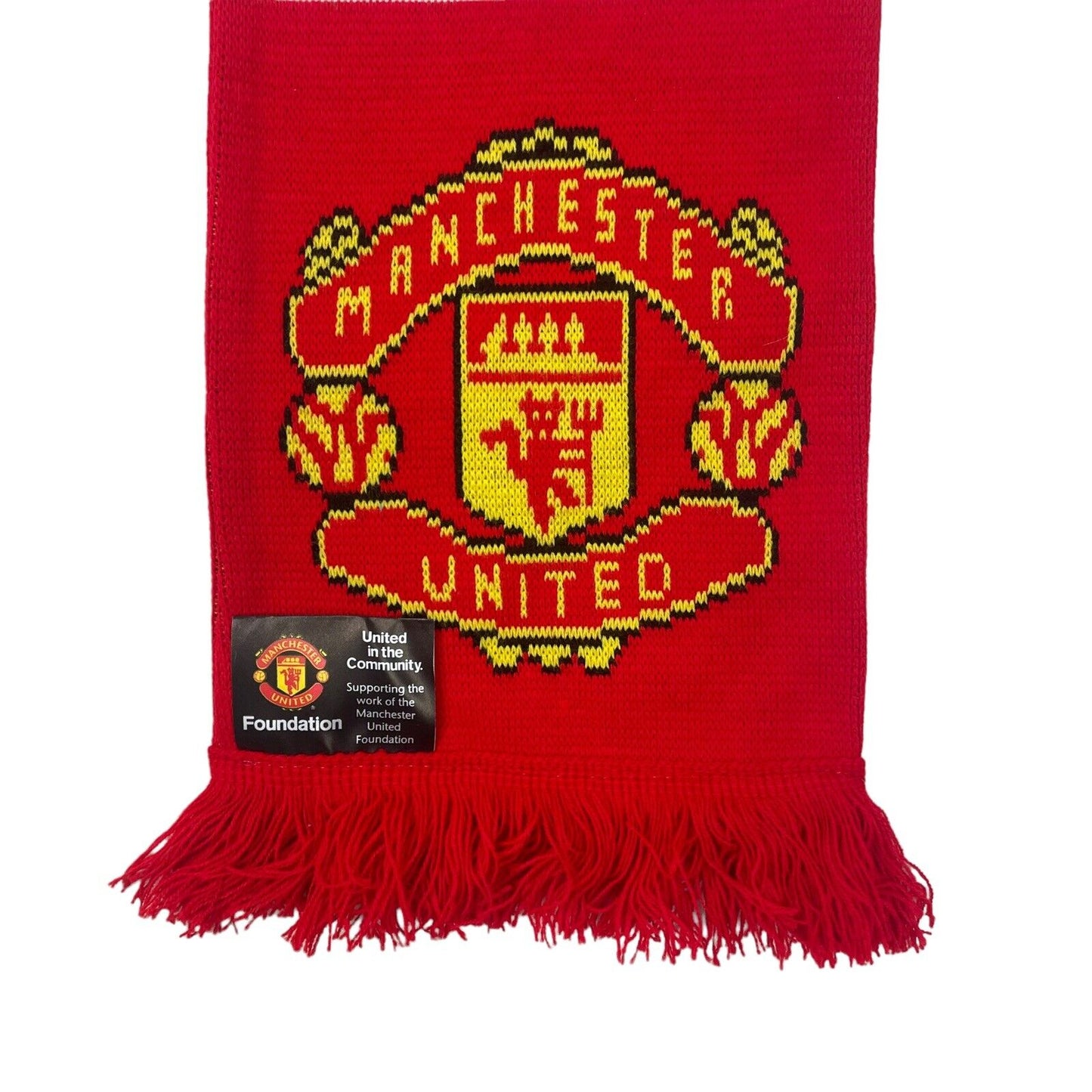 2016 Manchester United FA Community Shield Winners Scarf Multicoloured OSFA