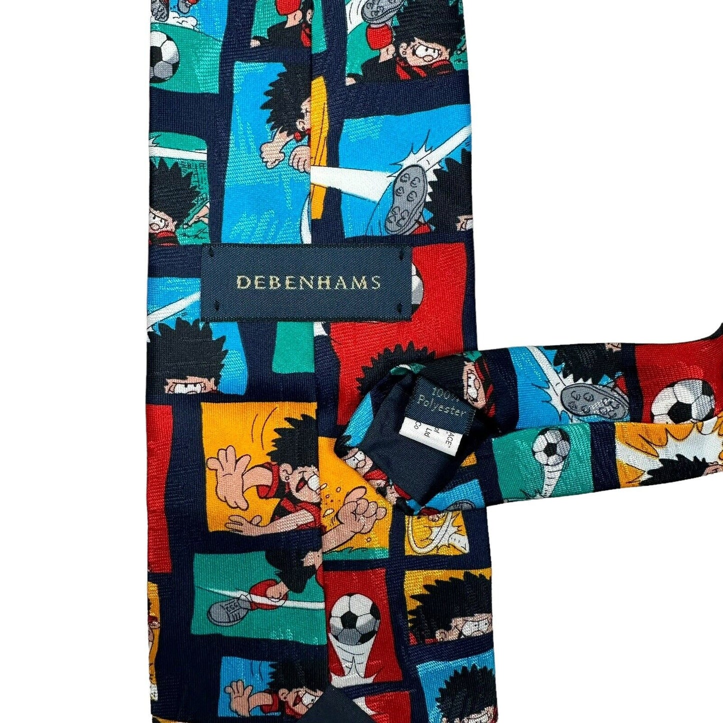 Vintage Dennis The Menace Multicoloured Tie 90’s