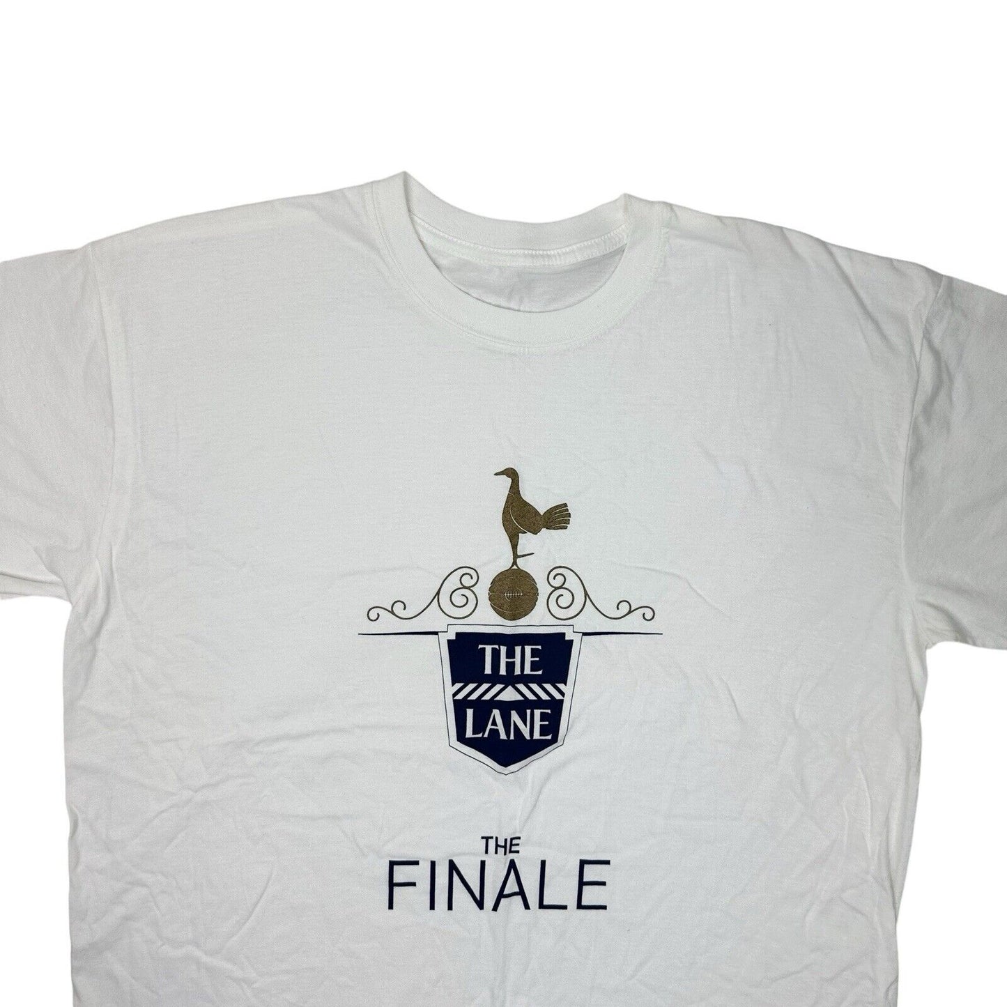 Tottenham Hotspur Finale At The Lane Shirt Men’s Large White Spurs