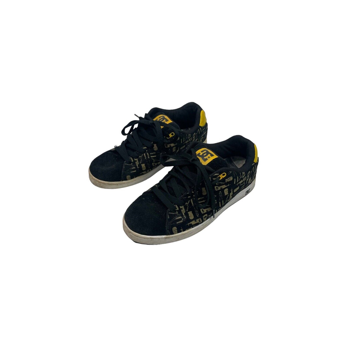 2007 DC Shoes x Rob Dyrdek Skate Shoe Black And Gold UK9 US10