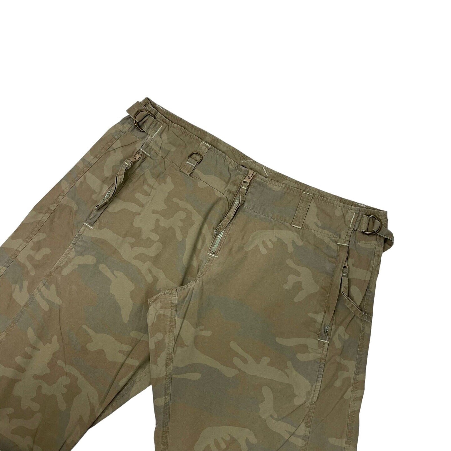 y2k Sonneti Camo Cargo Trousers Women’s Green And Brown 32w 28l